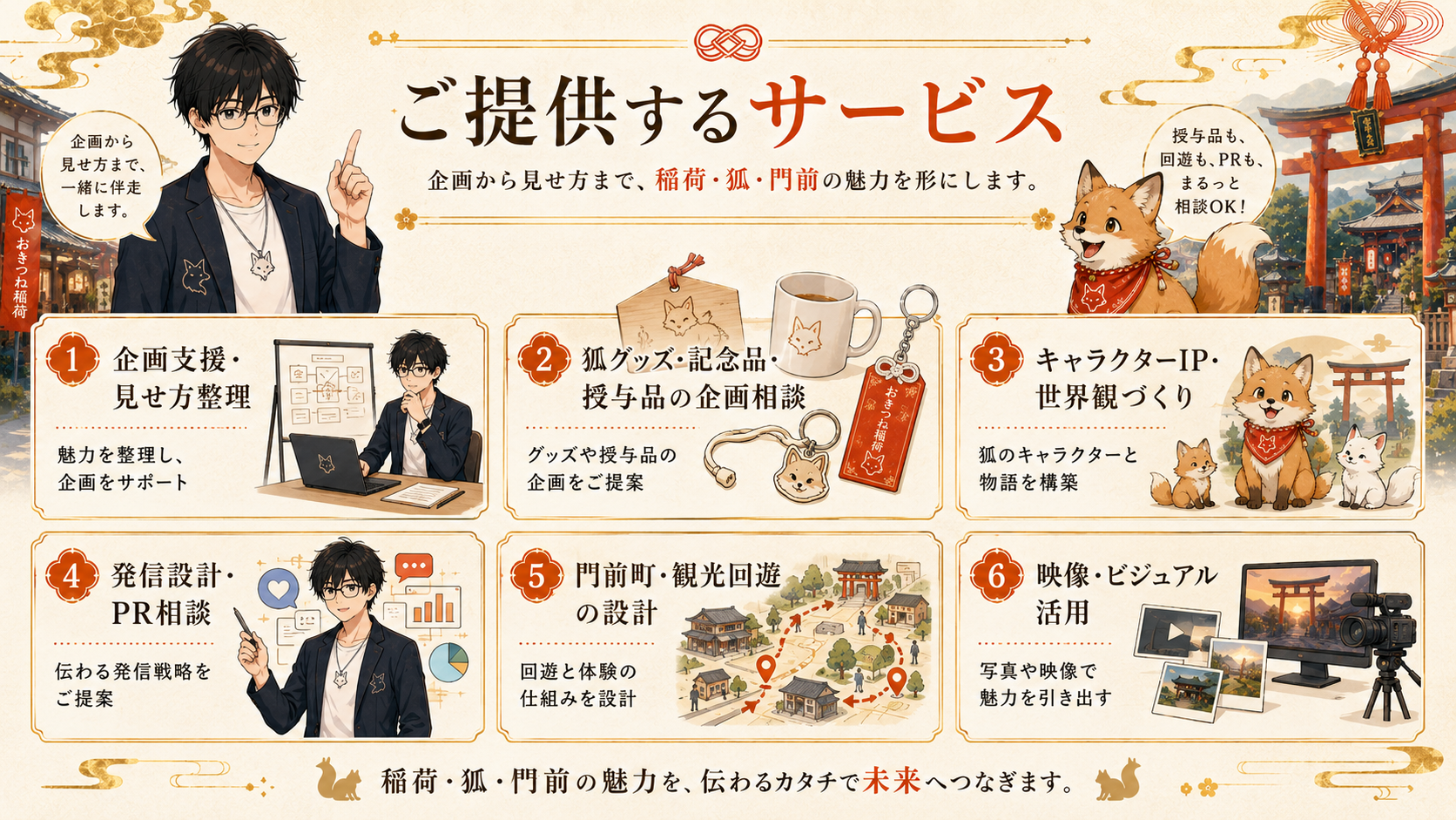 おきつね稲荷企画のビジュアル 2